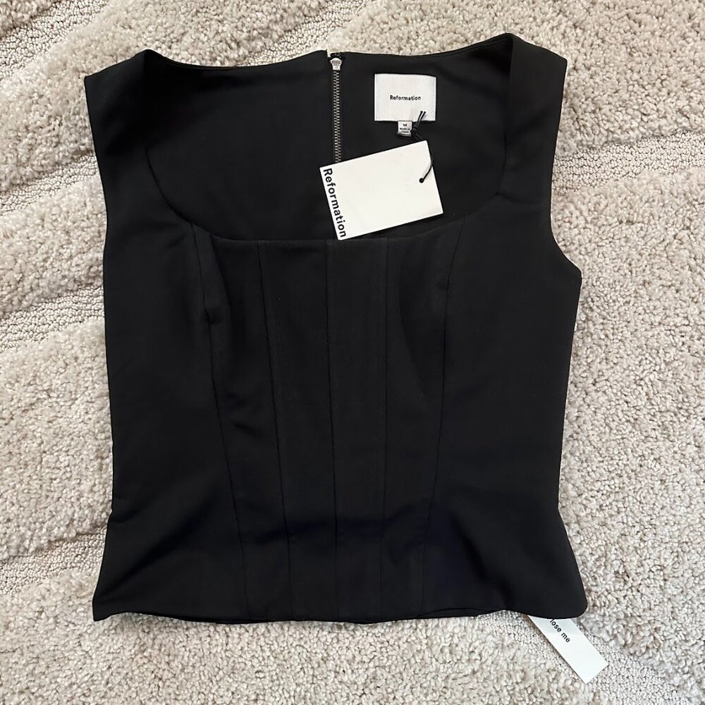 Reformation Sienna Knit Top - Size M